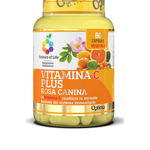 Vitamina C plus con Rosa Canina