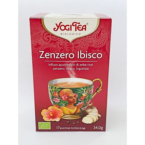 Yogi Tea Zenzero e Ibisco