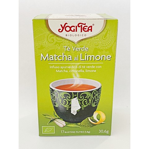 Yogi Tea Te’ Verde Matcha al Limone