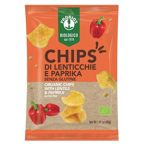 Chips di Lenticchie e Paprika